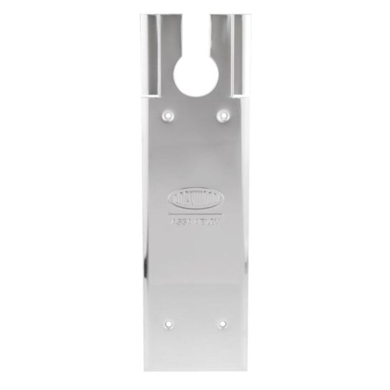 Lockwood Polished Stainless Steel Cover Plate With Screws Polished Stainless Steel  ST80-171PSS