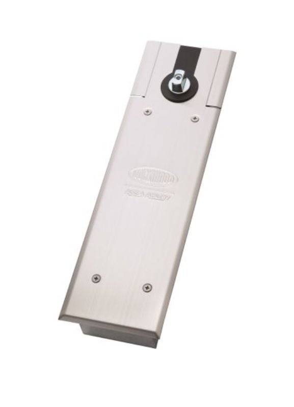 Lockwood Hd Floorspring, Doors To 300Kg, Pa Size 3 - 6 With Adjustable Ho & Da Satin Stainless Steel ST8011SSS - primehardware