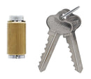 Carbine SS and SL Series Lockset Cylinder, 6 pin, C4 Keyed to Differ, Satin Chrome - primehardware