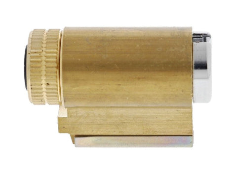 Carbine SS and SL Series Lockset Cylinder, 5 pin, Tes5 Keyed to Differ, Chrome Plate - primehardware