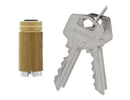 Carbine SS and SL Series Lockset Cylinder, 5 pin, Tes5 Keyed to Differ, Chrome Plate - primehardware