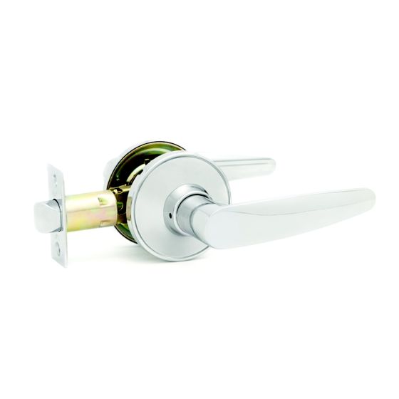 Yl1 Focus Lever Passage Set Dp Satin Chrome - primehardware