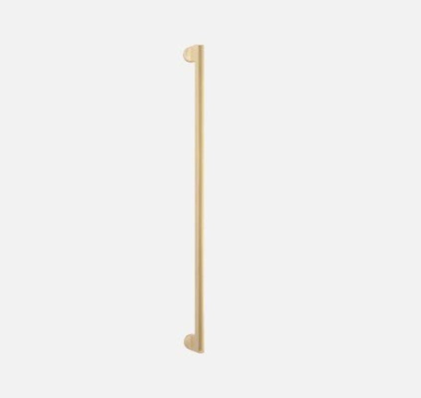 Iver Baltimore Pull Handle | 600mm Single Pull Handle - Brushed Brass