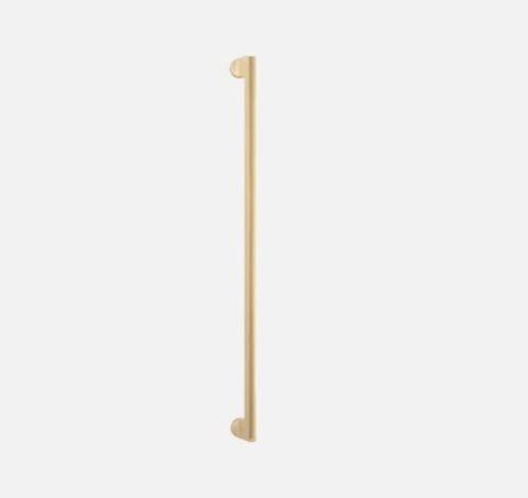 Iver Baltimore Pull Handle | 600mm Single Pull Handle - Brushed Brass