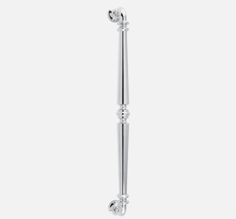 IVER Sarlat Door Pull Handle | 450mm Single Pull Handle - Polished Chrome