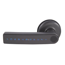 Gainsborough Mode Smart Lever Lock | 5-in-1 Keyless Entry | Biometric Fingerprint & Keypad | Graphite Finish | GMODLEVGR