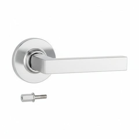 Zanda Streamline - Brushed Nickel & Satin Chrome - primehardware