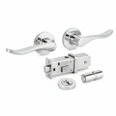 Zanda Streamline - Brushed Nickel & Satin Chrome - primehardware