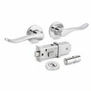 Zanda Streamline - Brushed Nickel & Satin Chrome - primehardware
