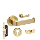 Zanda Streamline – Satin Brass - primehardware