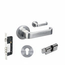 Zanda Streamline - Brushed Nickel & Satin Chrome - primehardware