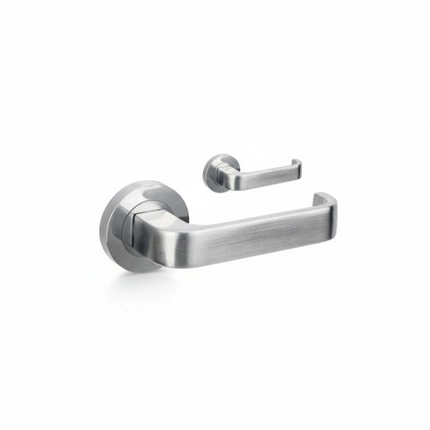 Zanda Streamline - Brushed Nickel & Satin Chrome - primehardware