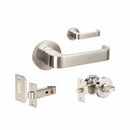 Zanda Streamline - Brushed Nickel & Satin Chrome - primehardware