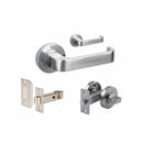 Zanda Streamline - Brushed Nickel & Satin Chrome - primehardware