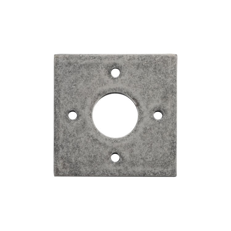 IVER ADAPTOR PLATE PAIR SQUARE ROSE 60MM - AVAILABLE IN VARIOUS FINISHES