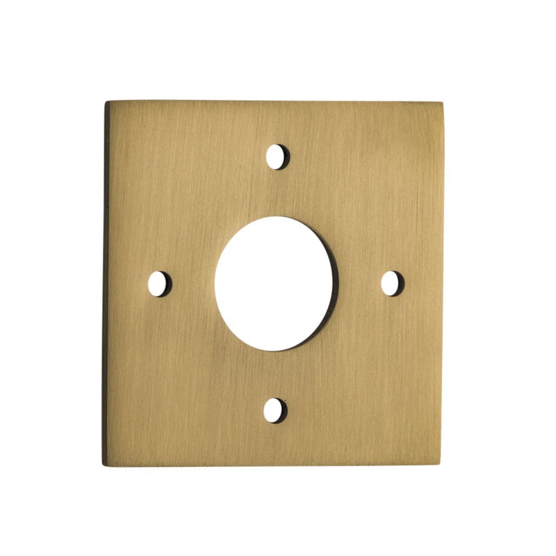 IVER ADAPTOR PLATE PAIR SQUARE ROSE 60MM - AVAILABLE IN VARIOUS FINISHES