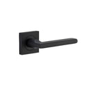 Iver Baltimore Door Lever on Square Rose | Lever Set Only | 7 Finishes - Matt Black