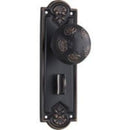 Tradco Nouveau Door Knob on Backplate - Customise to your needs - primehardware