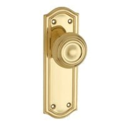 Tradco Kensington Door Knob on Backplate - Customise to your needs - primehardware