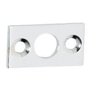 Tradco Barrel Bolt Flat Plate Keeper 7.5mm - Available In Various Finishes - primehardware