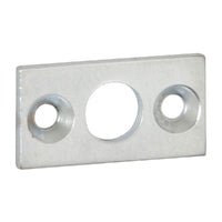 Tradco Barrel Bolt Flat Plate Keeper 7.5mm - Available In Various Finishes - primehardware