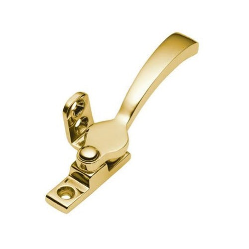 TRADCO 1678PB WEDGE WINDOW FASTENER POLISHED BRASS 90MM