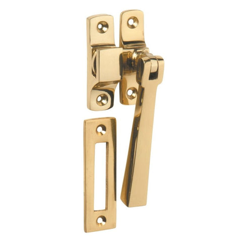 TRADCO 1690PB CASEMENT FASTENER SQUARE POLISHED BRASS - primehardware