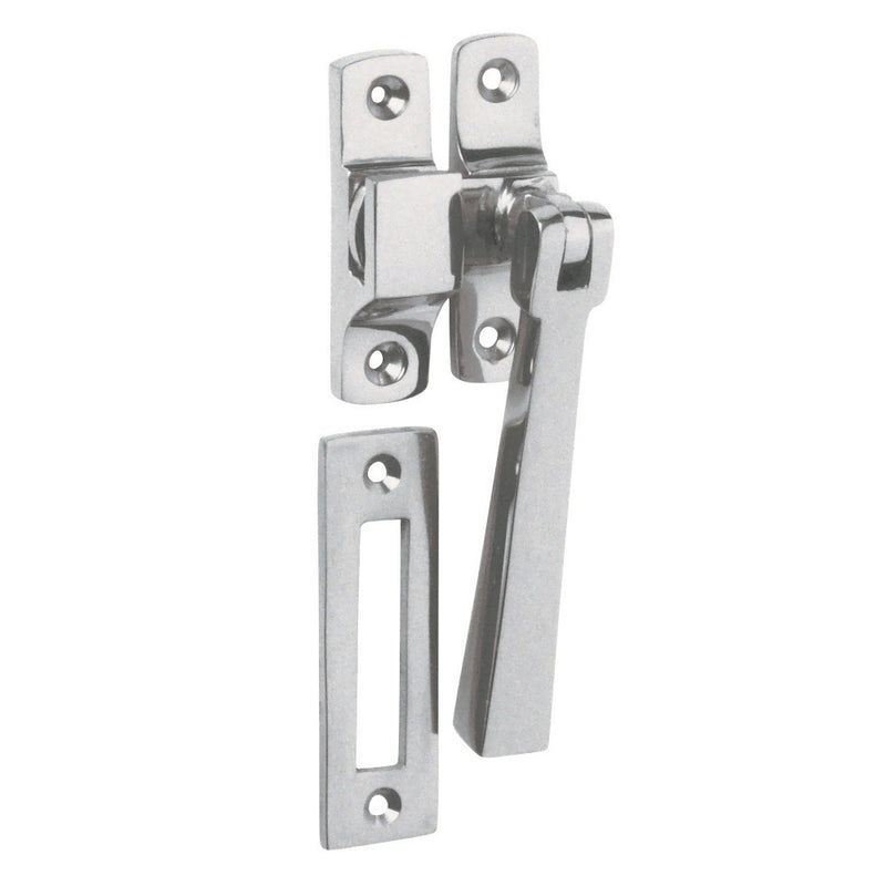 TRADCO 1693SC CASEMENT FASTENER SQUARE SATIN CHROME