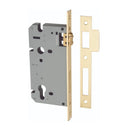 IVER Euro Roller Mortice Lock | 60mm Backset - Brushed Gold PVD