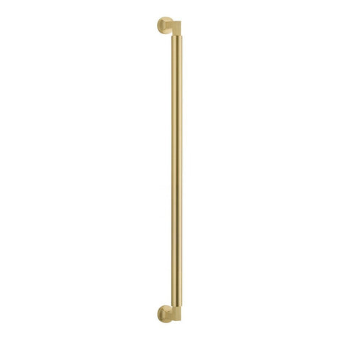 IVER Berlin Door Pull Single Handle Only | 600mm Single Pull Handle - Brushed Gold PVD