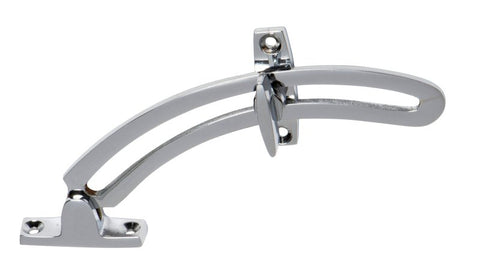 TRADCO 1724CP QUADRANT STAY POLISHED CHROME 150MM - primehardware