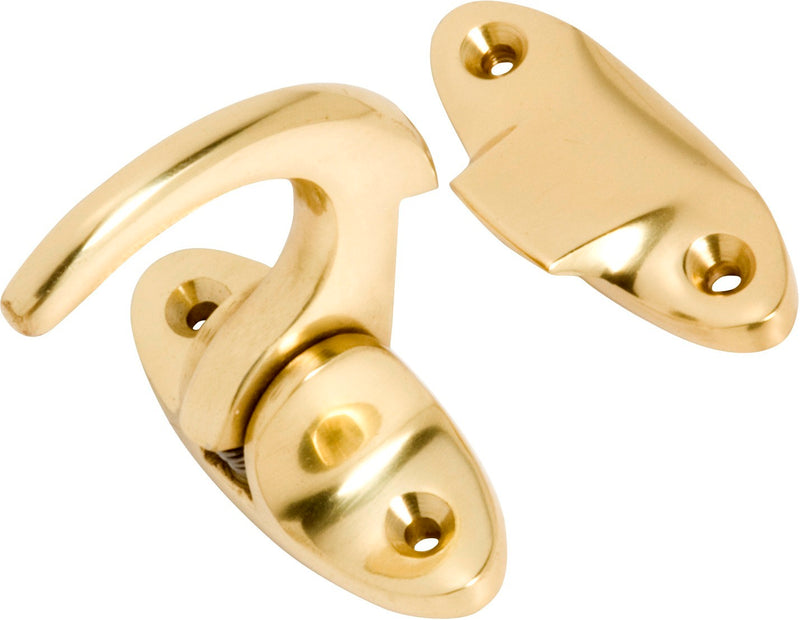 TRADCO 1737PB SPUR CATCH POLISHED BRASS