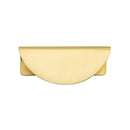 IVER Osaka Lip Drawer Cabinet Pull Handle - Brushed Gold PVD