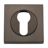 Iver Euro Escutcheon Square Concealed Fix Pair - primehardware
