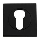 Iver Euro Escutcheon Square Concealed Fix Pair - primehardware