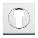 Iver Euro Escutcheon Square Concealed Fix Pair - primehardware
