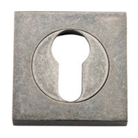 Iver Euro Escutcheon Square Concealed Fix Pair - primehardware