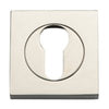 Iver Euro Escutcheon Square Concealed Fix Pair - primehardware