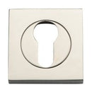 Iver Euro Escutcheon Square Concealed Fix Pair - primehardware