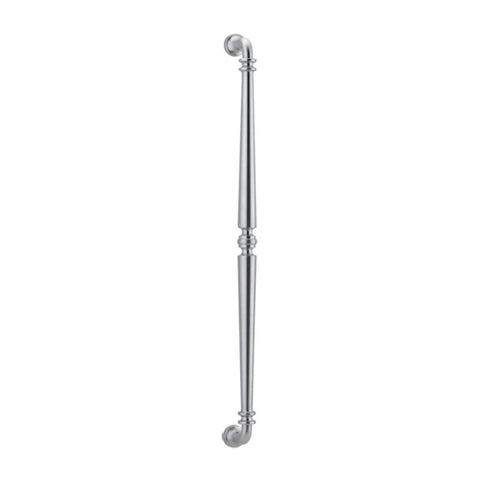 IVER Sarlat Door Pull Handle | 600mm Single Pull Handle - Brushed Chrome