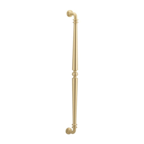 IVER Sarlat Door Pull Handle | 600mm Single Pull Handle - Brushed Brass