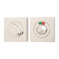 Iver Oval Privacy Turn Square With Indicator - primehardware