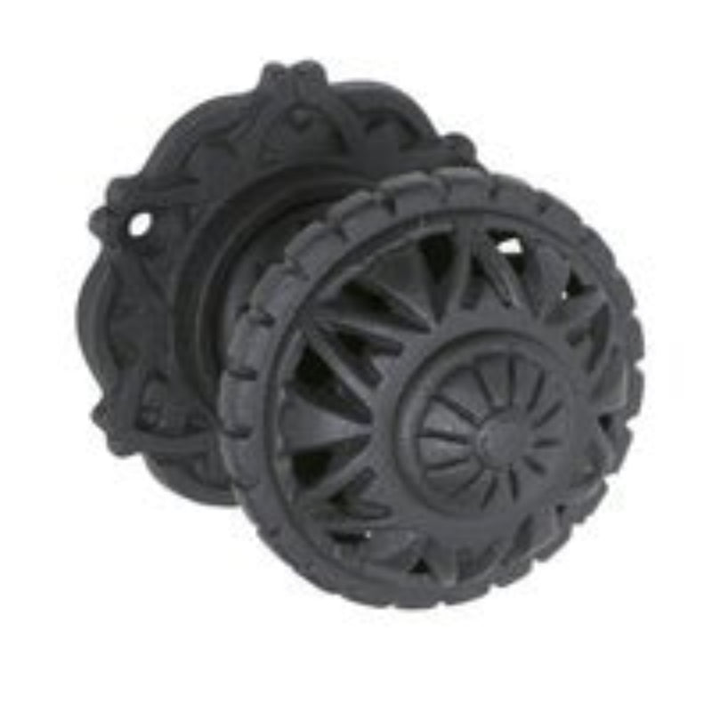 Tradco Filigree Mortice Door Knob on Round Rose - Customise to your needs - primehardware