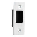 IVER Rectangular Sliding Door Edge Pull | 6 Finishes - Brushed Chrome