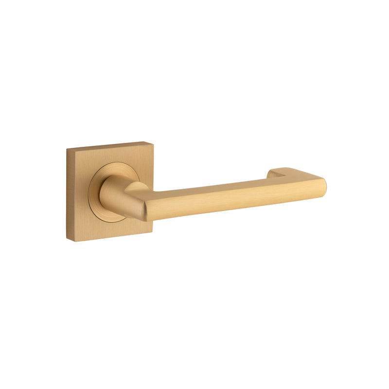 IVER BALTIMORE RETURN DOOR LEVER HANDLE ON ROUND ROSE & SQUARE ROSE - CUSTOMISE TO YOUR NEEDS