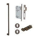Iver Baltimore Pull Handle | 600mm Entrance Kit (Key/Thumb) - Signature Brass