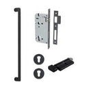 Iver Baltimore Pull Handle | 600mm Entrance Kit (Key/Thumb) - Matt Black