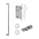 Iver Baltimore Pull Handle | 600mm Entrance Kit (Key/Thumb) - Polished Chrome