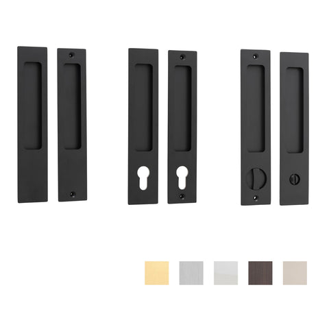 IVER Rectangular Flush Pull | Entrance Kit