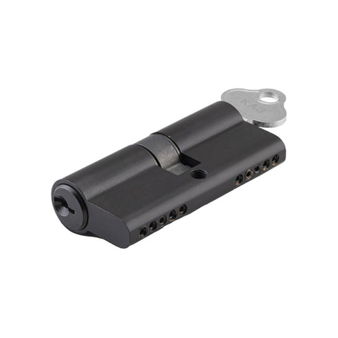 IVER Euro Cylinder Dual Function 5 Pin 65mm | 10 Finishes - Matt Black